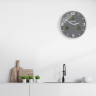 Часы настенные BRESSER MyTime io NX Thermo/Hygro, 30 см, серые 76438